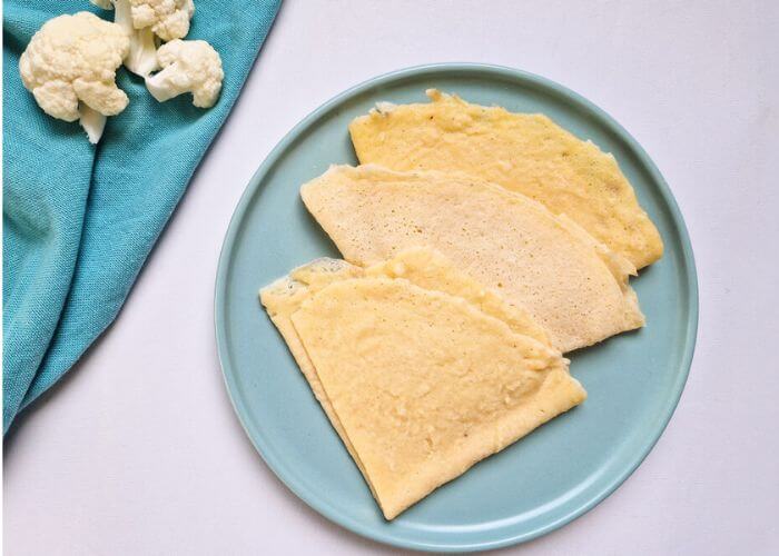Crêpes aux légumes pour enfant