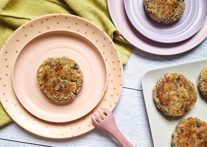 galettes au maquereau pour enfants