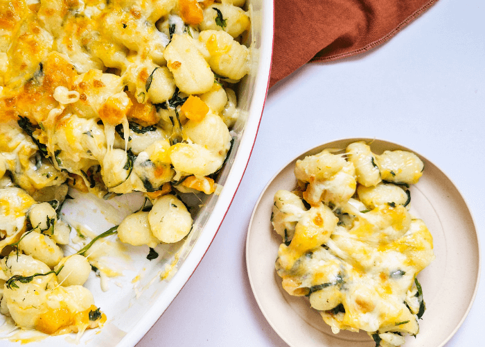 Gratin de gnocchi aux lÃ©gumes