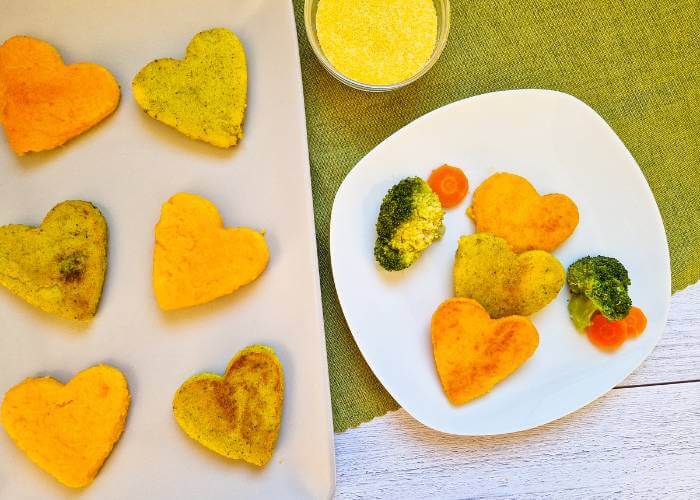Polenta aux lÃ©gumes pour les enfants