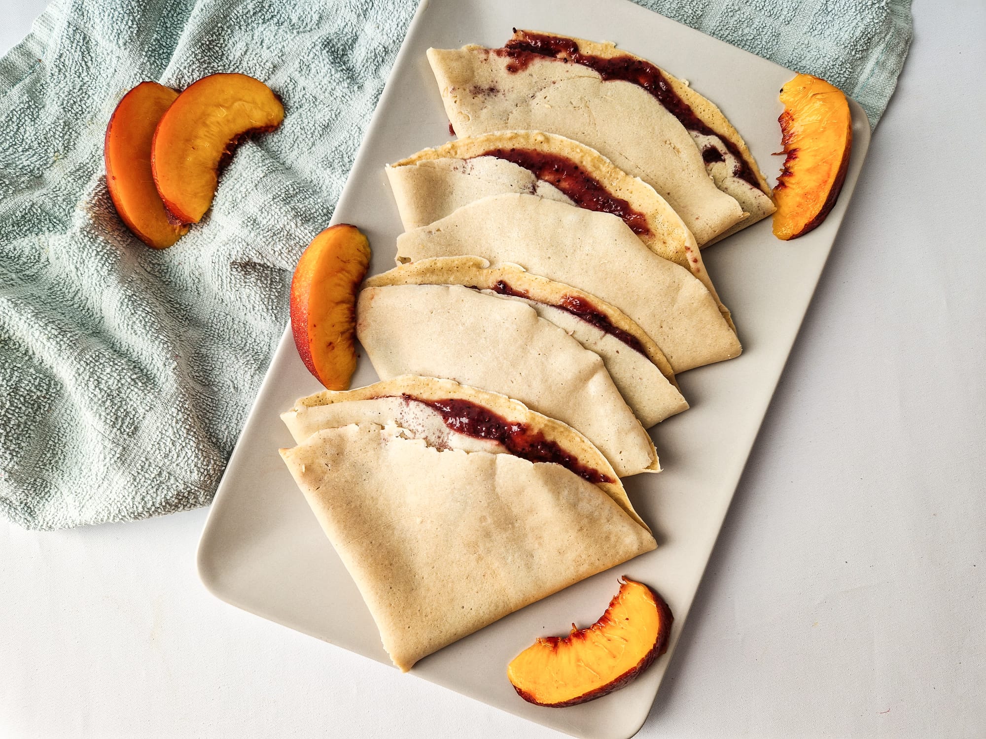 Crepes à l'avoine pour enfants