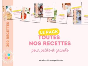 Pack recettes pour les enfants