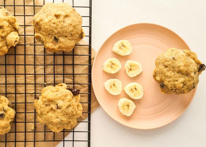 Muffins banane cacahuète pour les enfants